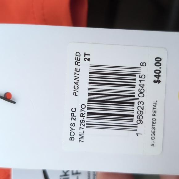 Nike Kids' Gray and Red Athletic Set - Picture 5 of 5